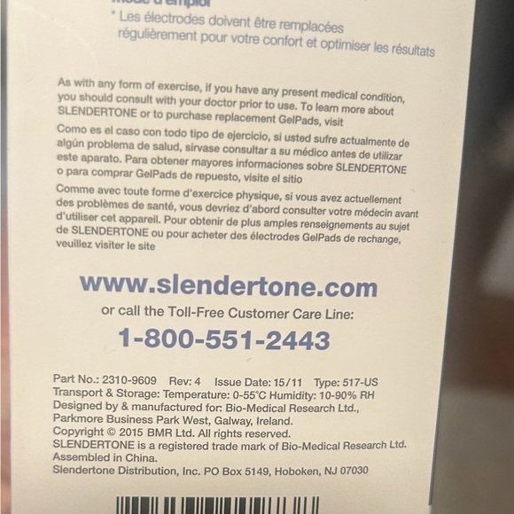 Abs5 Abdominal Muscle Toner - White - Picture 3 of 4